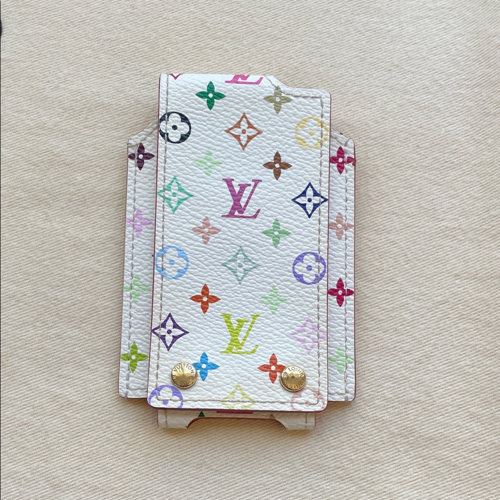 🌸RARE🌸 Louis Vuitton Murakami multi color Card holder